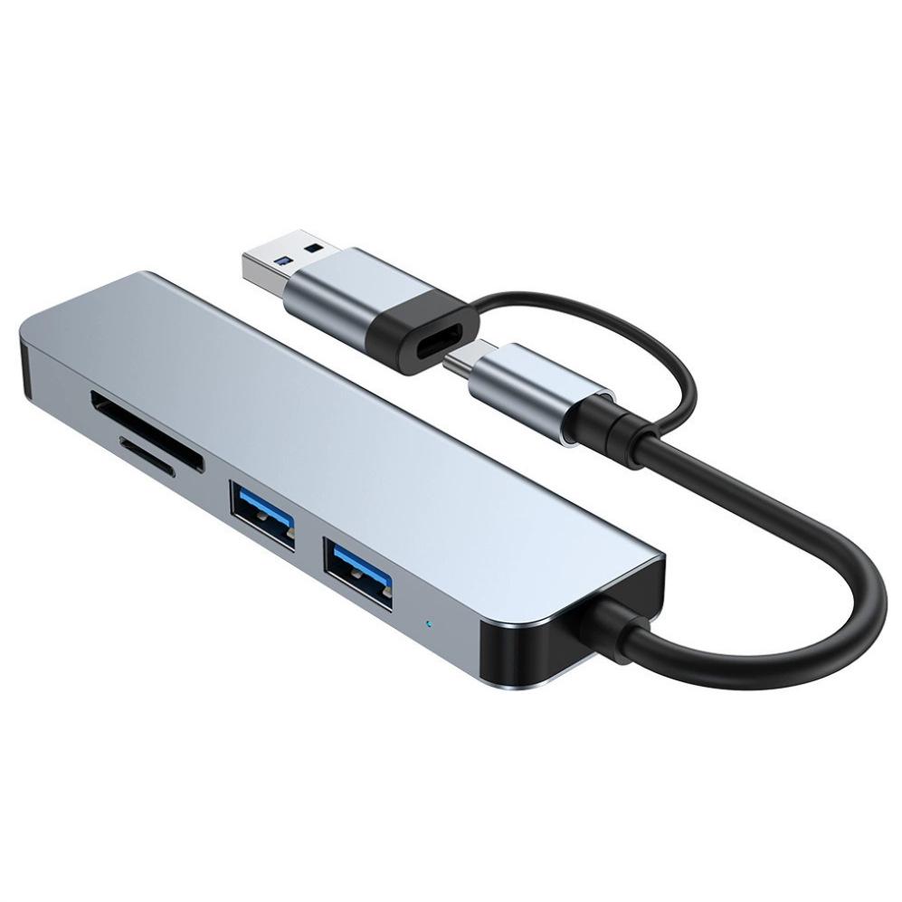 8-in-1 USB Type-C Hub with Multi-Screen Display & High-Speed Transmission