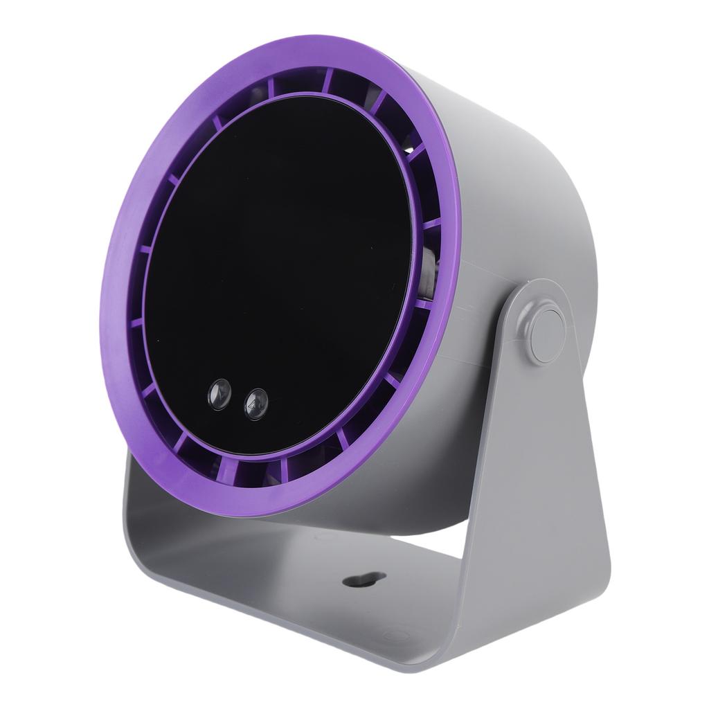 Desk Turbo Fan 2400mAh Rechargeable 100 Speeds Portable Air Circulator Fan Digital Display Wall