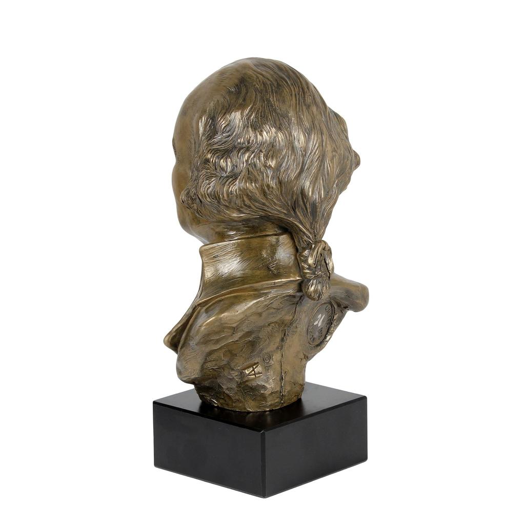 George Washington - marble bust, statuette of a famous person, decoration for office, school, and hotel by the Art-Dog brand