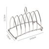 6-Slices Display Bread Holder Multi-functional Bread Cooling Rack Toast Bread Rack  Home Kitchen