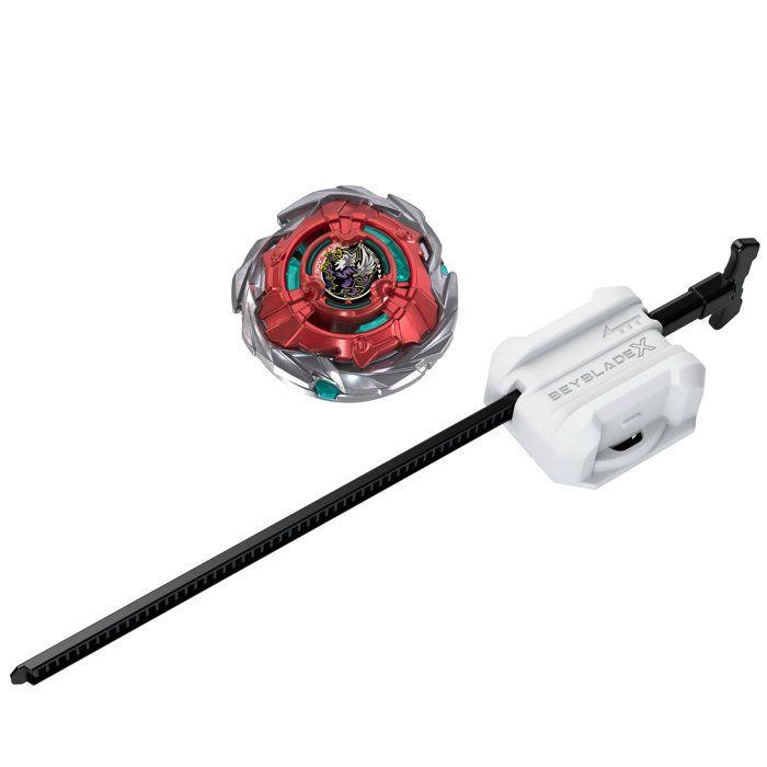 Beyblade X Starter Pack Rocket Griffon H UX Infinity, toupie Takara Tomy de type équilibre et lanceur, toupies de compétition, dès 8