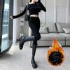 Velvet Thickened Small Magic Leggings for Women's Autumn and Winter New Style Wear Tight Black Pants Pencil Pants