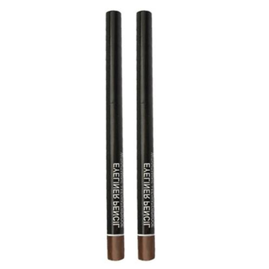 2Pc Eyebrow Pen Colorfast High Intensity Color Convenient Fashion Eyebrow Pencil for Girl