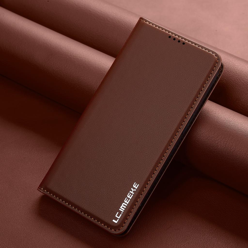 Strong Magnetic Cards Solt Wallet Leather Book Case For iPhone 16 Pro Max 16E 15 14 13 12 11 Flip Slim Bag Business Pocket Cover