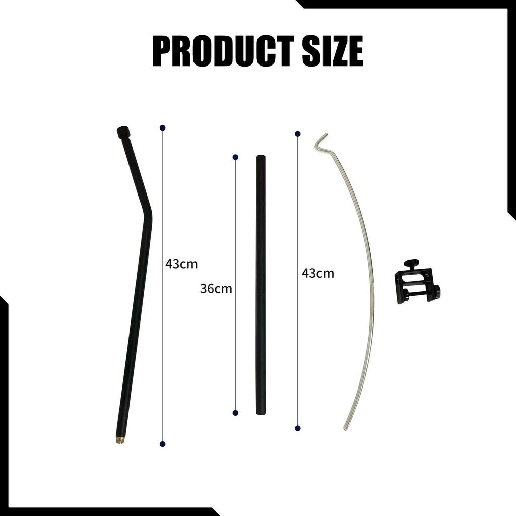 Desktop Hanging Tent Light Holder Rack Foldable Lantern Stand Outdoor Stand