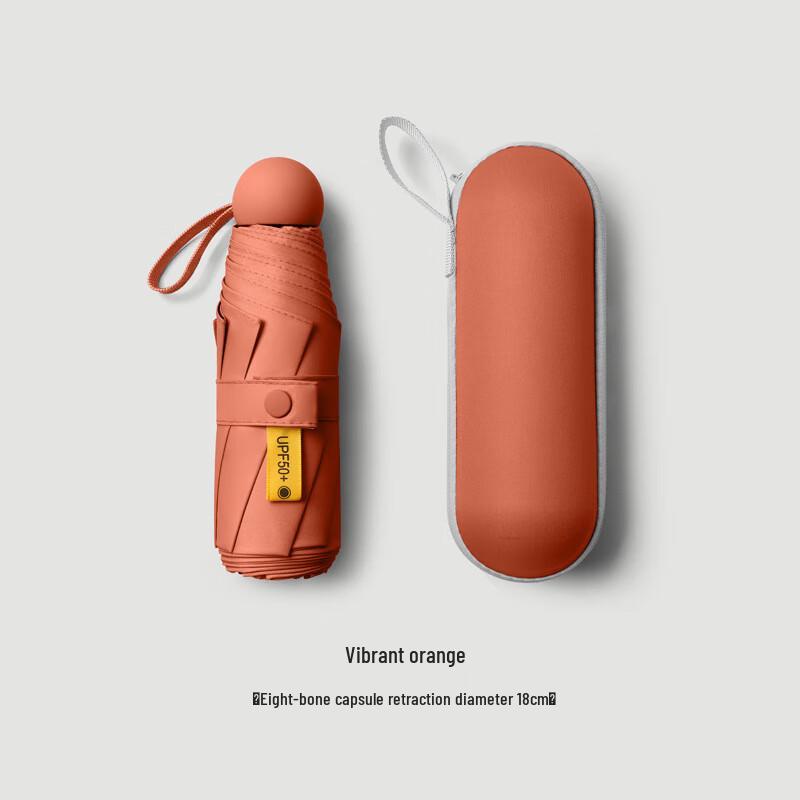 Mini 5-Fold 8-Rib All-Weather Compact Umbrella