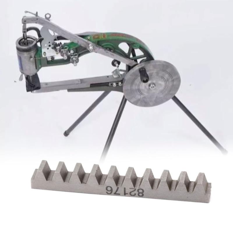 82176 Short Rack Gear Replacement Part for Hand Crank Shoe Repair Machine, Metal Rack for 29K 29K71 29K73 Repair Service Tasks Shop
