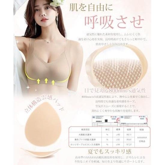 MayCherry Night Bra Magazine Feature x 7A Grade Antibacterial Odor Resistant Expert Supervision Use Bare Sensation Natural Relaxation Beautiful Bust