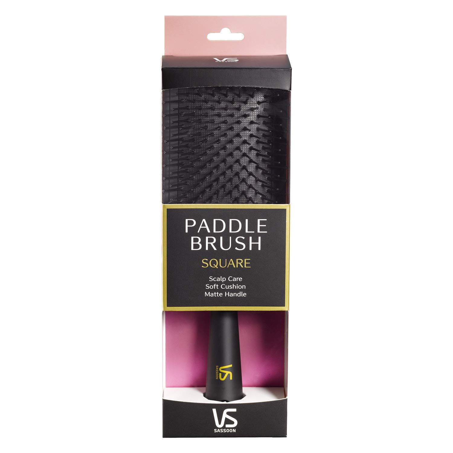 

Vidal Sassoon Matte Black Paddle Brush Square