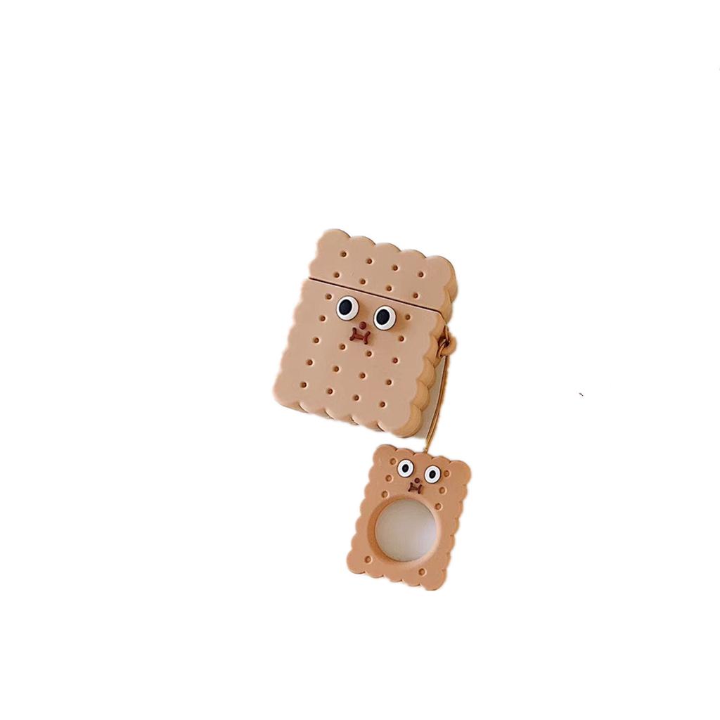 Cookies AirPods Apple earphone case for the 1st generation of cute silicone box cover Korean ins