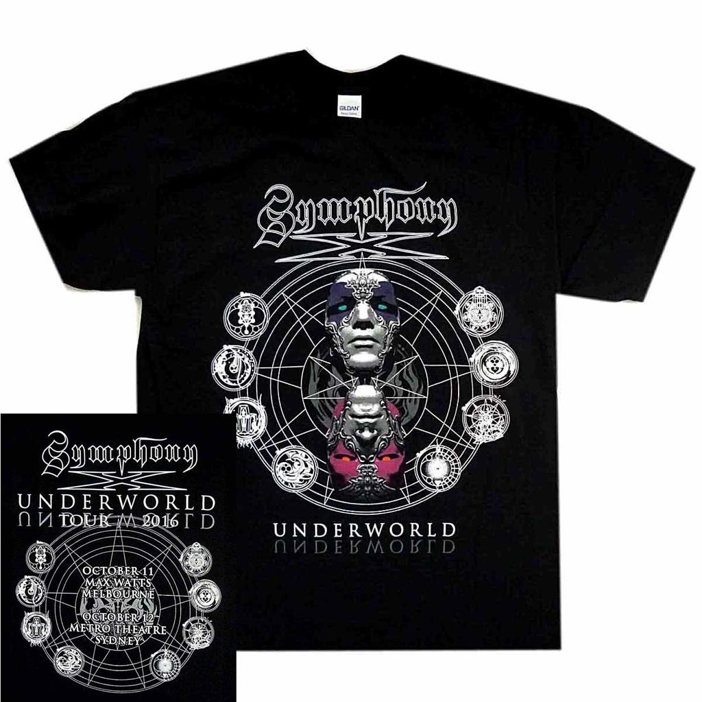 Symphony X Underworld Aust Tour Shirt Large Metal T-Shirt Band