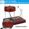 Perpetual Motion Machine Kinetic Art Wooden Sculpture Perpetual Motion Rolling Ball Perpetual Marble Motion Machine for Child's