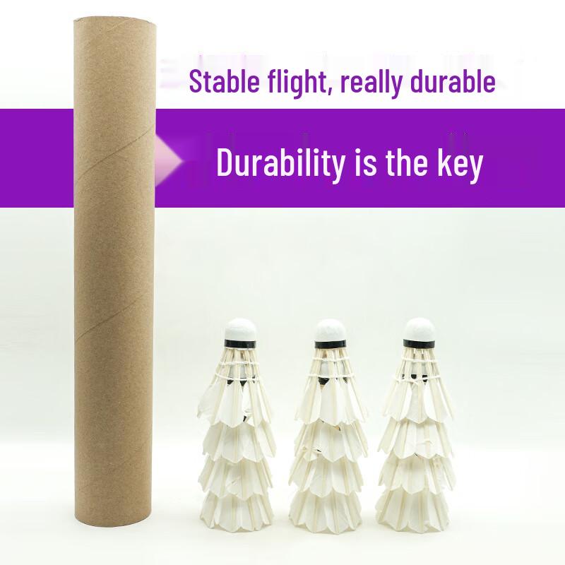 Shengwei Duck Feather Badminton Shuttlecocks (12-Pack)