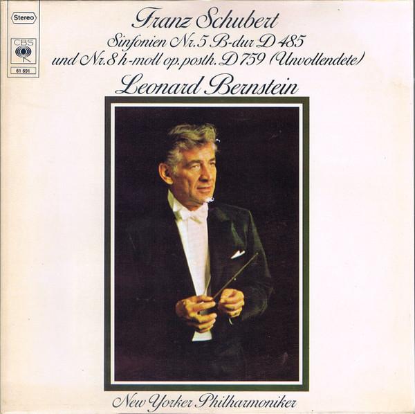 LP Record FRANZ SCHUBERT , LEONARD BERNSTEIN  - Sinfonien Nr. 5 B-Dur D 485 Und Nr. 61691 CBS 1976 Germany Classical Used