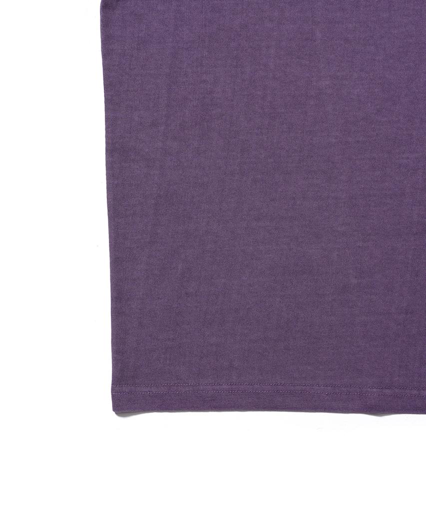 GAKKAI UNIONS Basic Pigment Short Sleeve T-Shirt Ash Purple