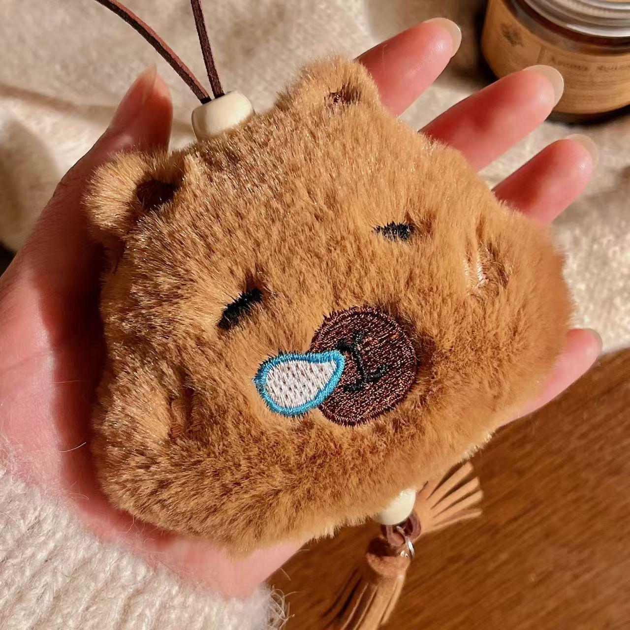 Japanese Cute Cartoon Plush Doll Keychain Charm
