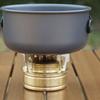 Portable Outdoor Alcohol Stove with Stand Mini Cross Rack Alcohol Stove Cooking Furnace  Survival