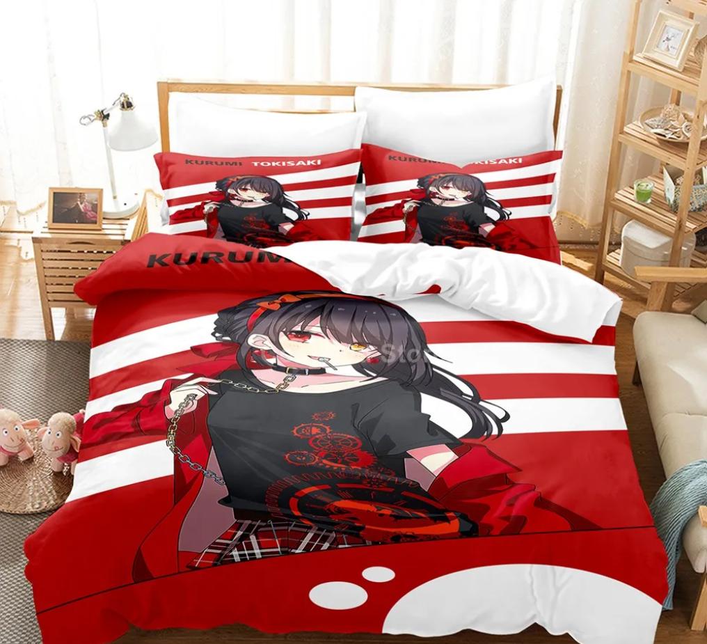 The Journey of Elaina Bedding Set Anime 3d Duvet Cover Sets Comforter Bed Linen Twin Queen King Single Size Kids Gift Cartoon