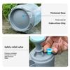 3L Pumpsprüher Kunststoff Nachfüllbare Wassersprühflasche Handsprühflasche mit Messbecher Verstellbare Düse für Gartenarbeit Reinigung Bewässerung