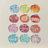 10Pcs 25mm Cute Fruit Shape Plastic Buttons for Clothing Coat Suit Jacket Scrapbooking DIY Crafts Handmade Decorations