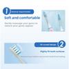 Electric Toothbrush Brush Head Glue Soft Bristle Brush Head Suitable for 1806 Professional Version Fresh Gum Care Portable