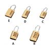 Combination Lock Security Padlock Travel Waterproof Wear-Resistant Drawer Hardware Courtyard Suitcase Cabinet Luggage