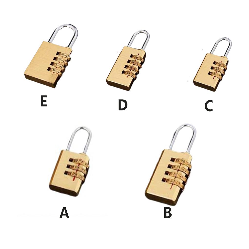 Combination Lock Security Padlock Travel Waterproof Wear-Resistant Drawer Hardware Courtyard Suitcase Cabinet Luggage