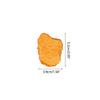 Set of 6 Artificial Fried Chicken Block Decorations Display Realistic Chicken