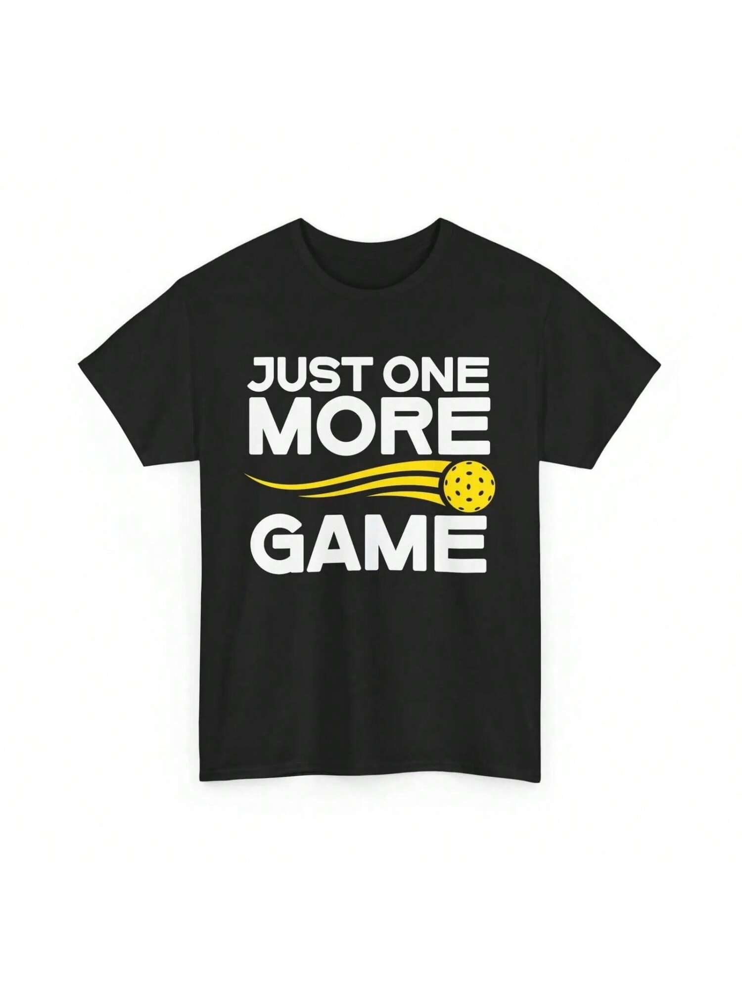 Pickleball Player T Shirt Just One More Game Sports Lovers S разноцветный