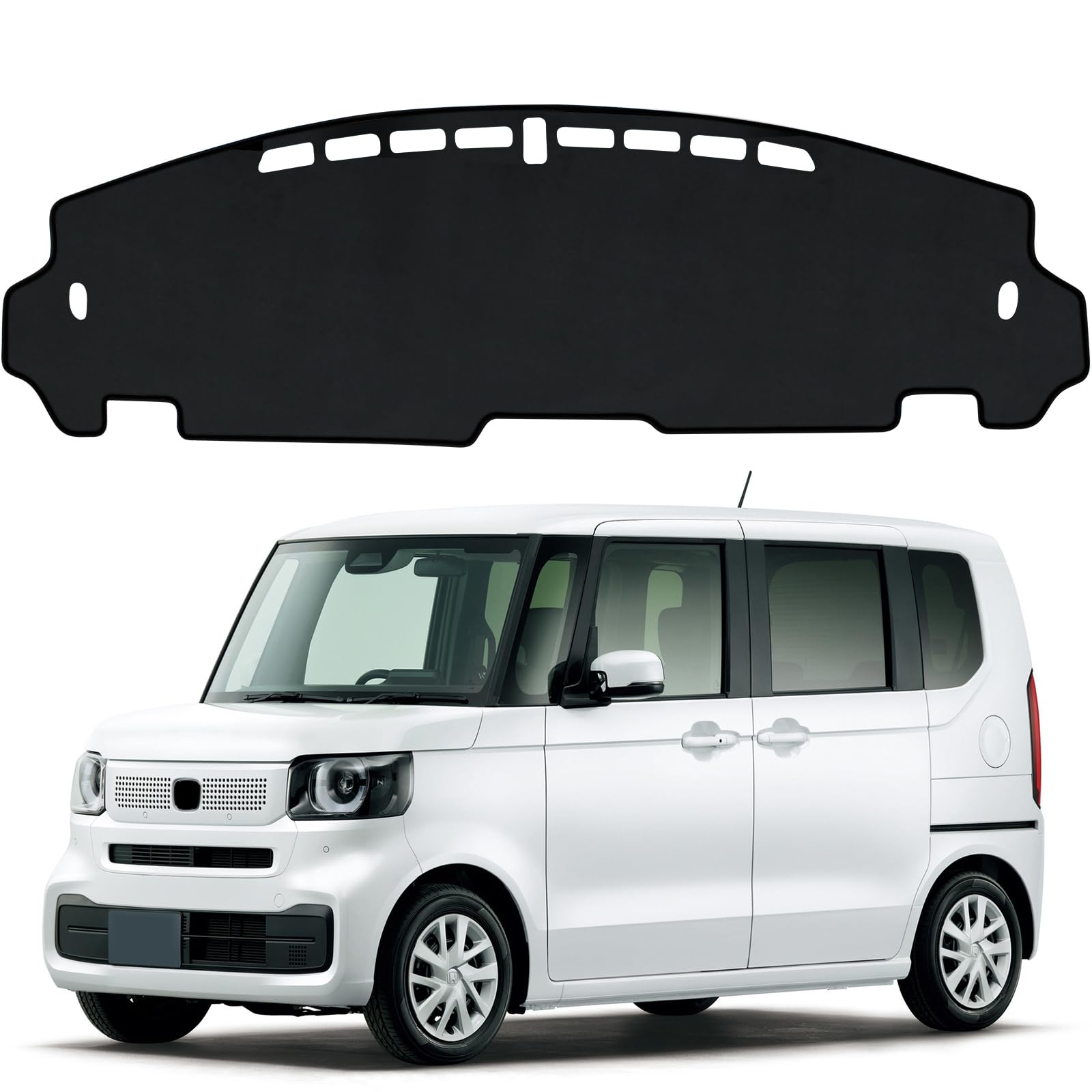 

Новая приборная панель JF5 JF6 NBOX 3-го поколения Защитная накладка на приборную панель Детали интерьера JF5 JF6 без коврика N-BOX, Дизайн, специфичный для автомобиля, NBOX, чёрный