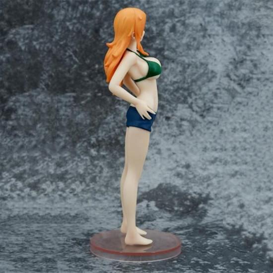 Costume da bagno estivo modello anime One Piece Nami Charlotte Pudding PVC Figure Toy Gift