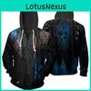 Et Sweat à capuche Hadès Descendants 3 Polyvalent Costume de Cosplay Pour Activités d'Extérieur d'Automne**