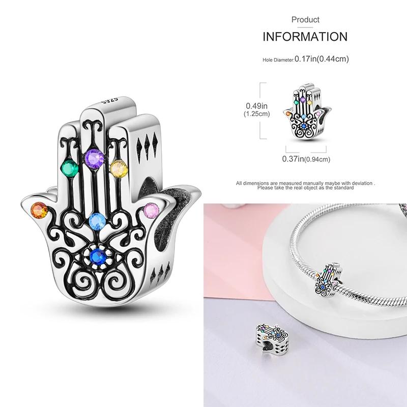 New Charms Copper Retro Charm Evil Eyes Elephants Snake Beads Fit Original Bracelet Diy Jewelry Women Gift