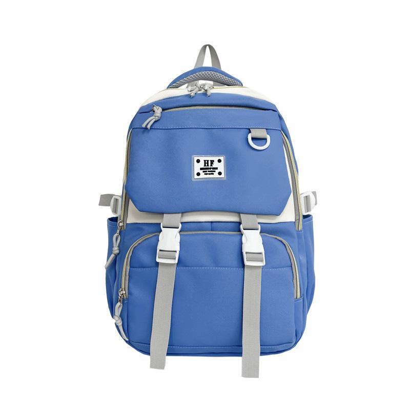 Backpack Large Capacity Campus Waterproof Backpack Outdoor Student Schoolbag