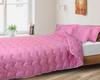 All-Year Quilt Anti-Allergic Microfiber Pink Silicone Various Sizes