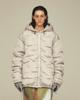 Seen Sofa Texture Padded Hoodie Jacket (Oversize)