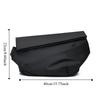Korean Oxford Cloth Bag Men Large Capacity Chest Bag Zipper Crossbody Bag  Male