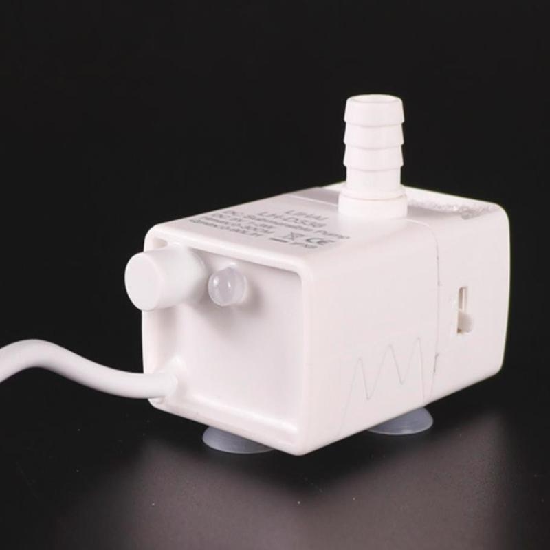 Water Pump Pet Cat Water Dispenser Anti Dry Burning Motor Cat Flower Water Dispenser Fish Tank Submersible Pump