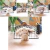 Adorable Plush Bunny Keychain Cute Soft Bag Charm Stuffed Animal Toy For Kids