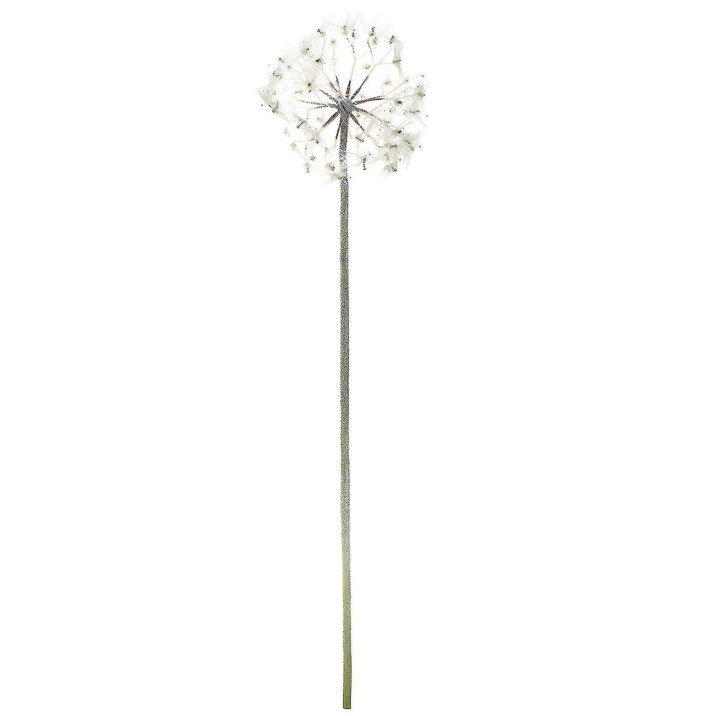 Artificial Flower Dandelion Simulation Dandelion/flower White Plastic Iron Wire For Home Garden Decoration Fake Flowers-hao