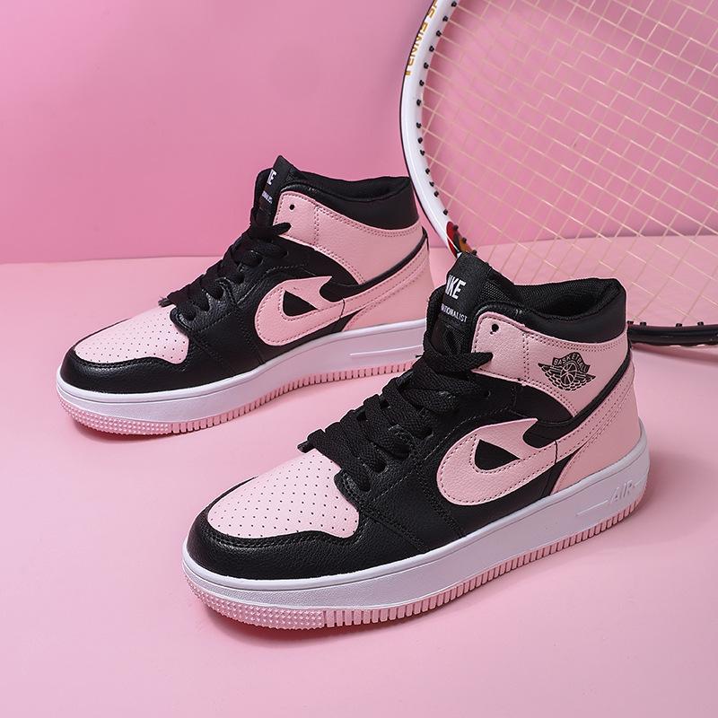 Aj zapatos de mujer 2022 otoño e invierno nueva versión coreana moda todo  partido Fuerza Aérea No. 1 zapatos blancos transpirables de alta gama  zapatos de moda para mujer comprar a buen