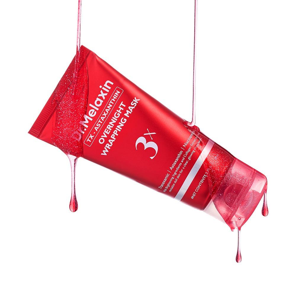 Dr.Melaxin TX-Astaxanthin Nacht-Wrapping-Maske Aufhellend Straffend 80ml Koreanische Hautpflege Peel-Off-Maske