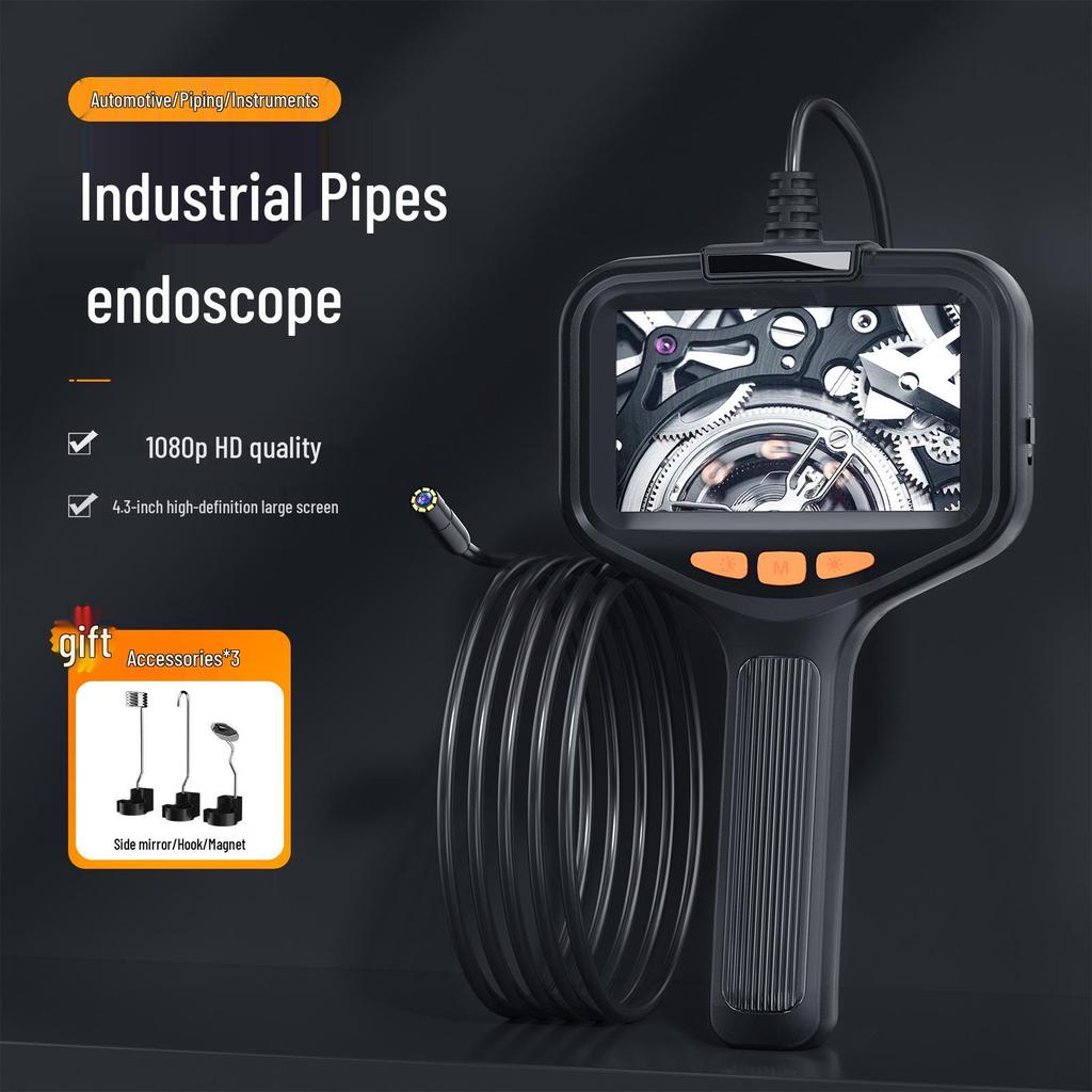 5.5mm HD Waterproof Handheld Industrial Pipe Inspection Camera