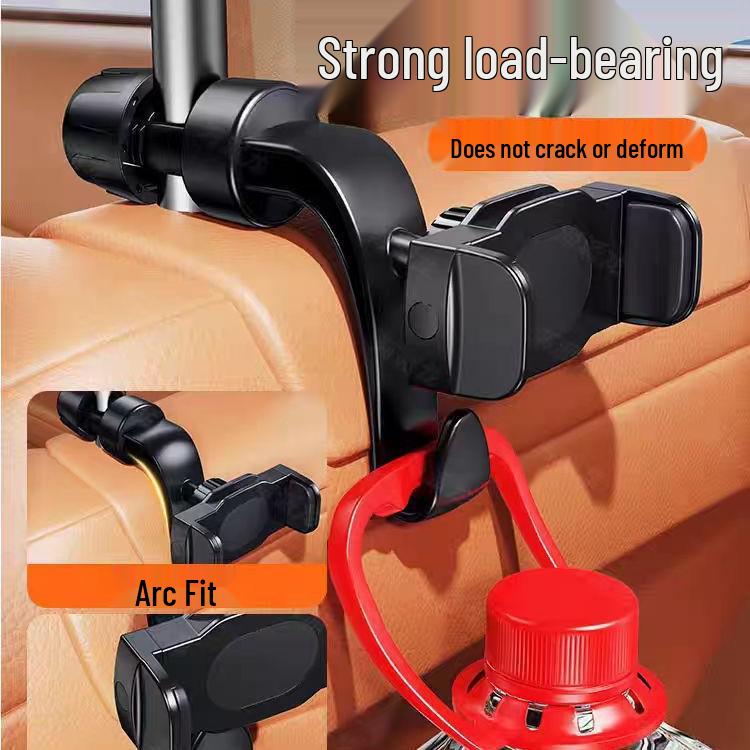 Multifunctional Car Seat Hook & Phone Holder