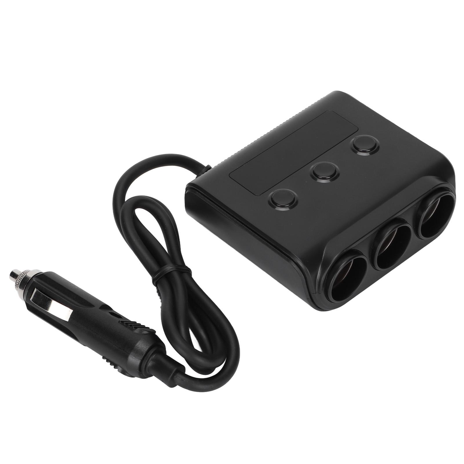 

Разветвитель прикуривателя 3 гнезда 4 порта USB автомобильный разветвитель адаптер для GPS-регистраторов телефонов