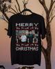Merry Christmas Knocked Loose Band Full Size Black T-Shirt Unisex T-Shirt