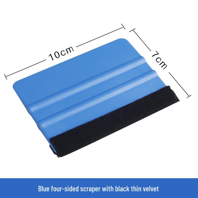 Car Color Change Film Squeegee with Felt Edge – Application Tool for Plastic and Advertising Films