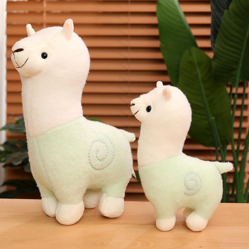 Simulation Alpaka Puppe Plüschtier *** Puppe Zoo Ausstellung Firma Kindergeschenk