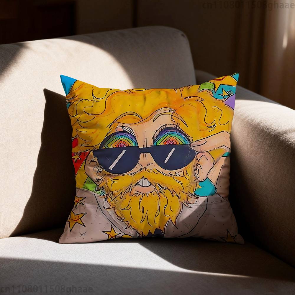 Jack Stauber Album Pillow Case Pillow Case Living Room Sofa Cushion Cover Suitable For Home Bedroom Room Decoration