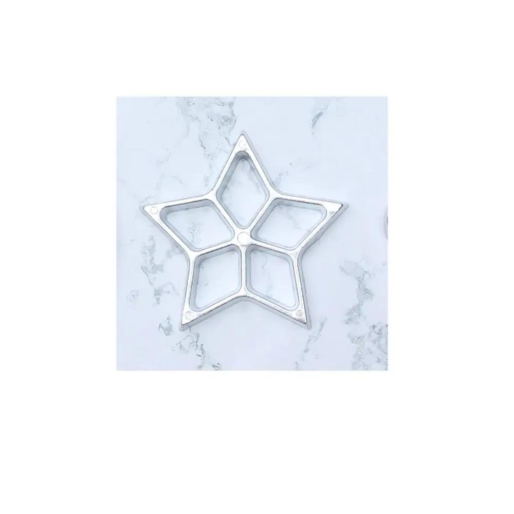 New Aluminum Rosette Maker Molds Bunuelos Mold with Handle Pastry Tools Achappam Cookie Maker Baking Cooking Kitchen Accessories